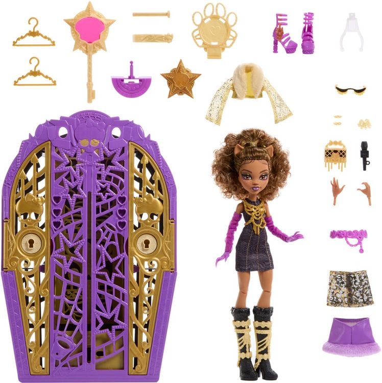 Produktbild: Monster High Verborgene Sch&auml;tze Clawdeen Puppe