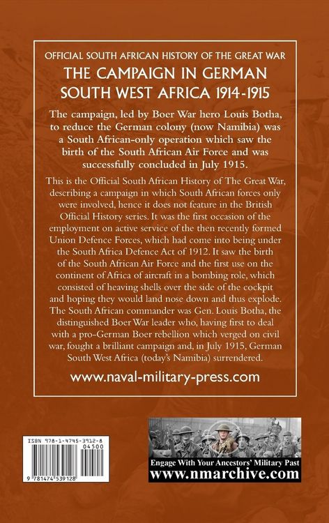 Produktbild: The Campaign in German South West Africa. 1914-1915