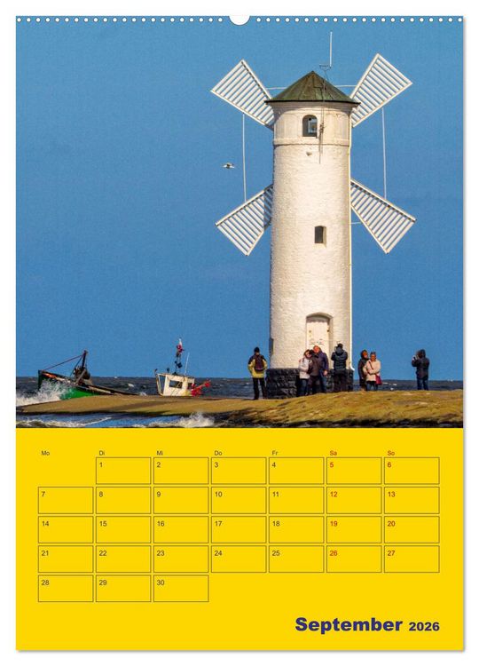 Produktbild: Sehnsucht nach Meer - Ostsee (Wandkalender 2026 DIN A2 hoch), CALVENDO Monatskalender