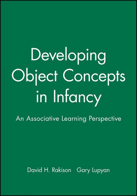 Produktbild: Developing Object Concepts in Infancy