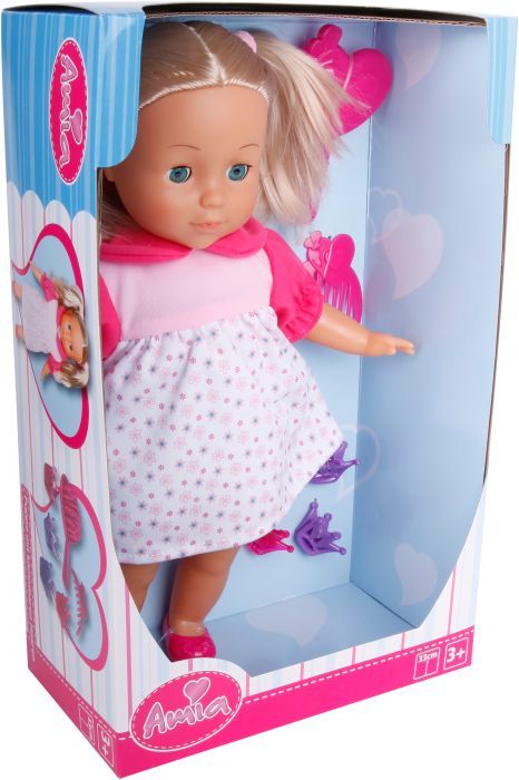 Produktbild: Amia Puppe mit Haar, 33 cm, inklusive Zubeh&ouml;r