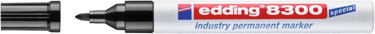 Produktbild: EDDING&reg; Permanent Marker 8300 Industry, schwarz