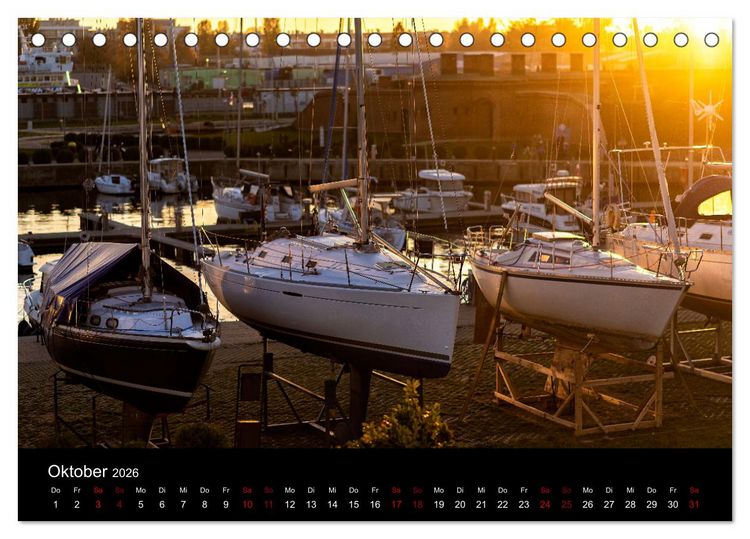 Produktbild: Reise entlang der polnischen Oststee (Tischkalender 2026 DIN A5 quer), CALVENDO Monatskalender