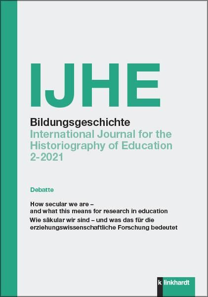 Produktbild: IJHE Bildungsgeschichte - International Journal for the Historiography of Education