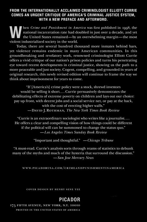 Produktbild: Crime and Punishment in America