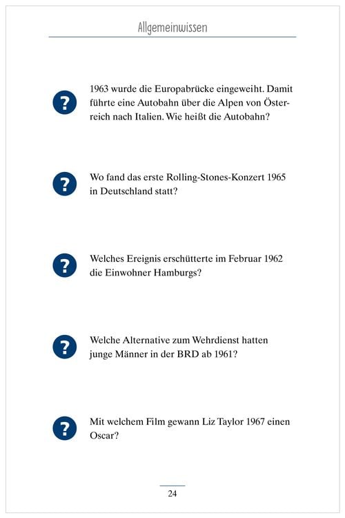 Produktbild: Allgemeinwissen. Das Ged&auml;chtnistraining-Quiz f&uuml;r Senioren. Ideal als Besch&auml;ftigung, Ged&auml;chtnistraining, Aktivierung bei Demenz.