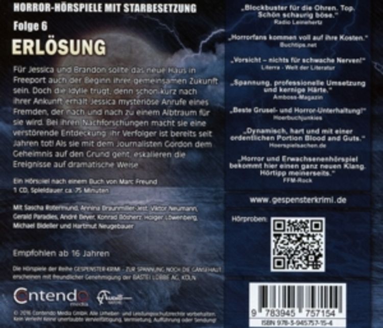 Produktbild: Freund, M: Gespensterkrimi Folge 6 Erl&ouml;sung