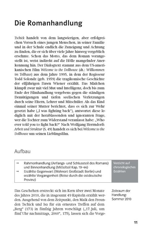 Produktbild: Lektürehilfen Wolfgang Herrndorf "Tschick"
