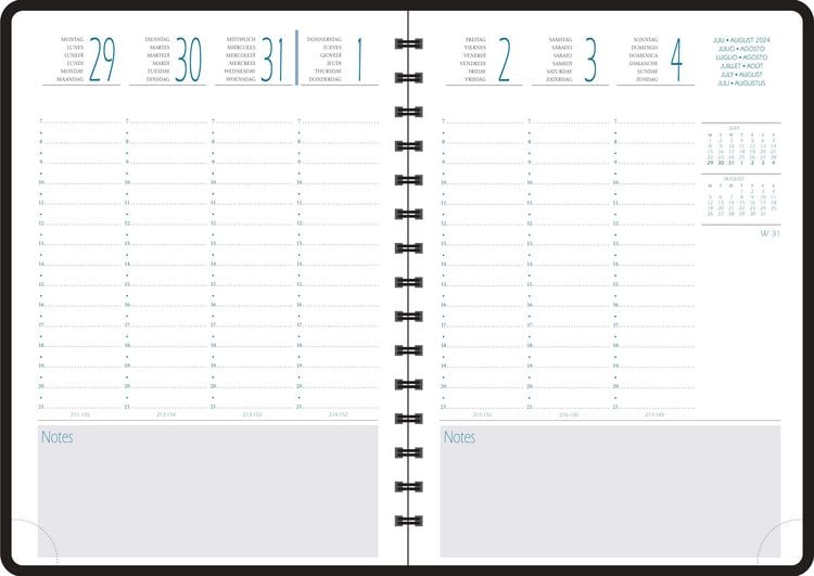 Produktbild: EXAWEEK All in One 15x21 Kelly schwarz 2027