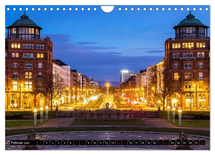 Produktbild: Mannheimer Impressionen. (Wandkalender 2026 DIN A4 quer), CALVENDO Monatskalender