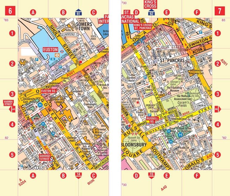Produktbild: London a-Z Pocket Atl Pb