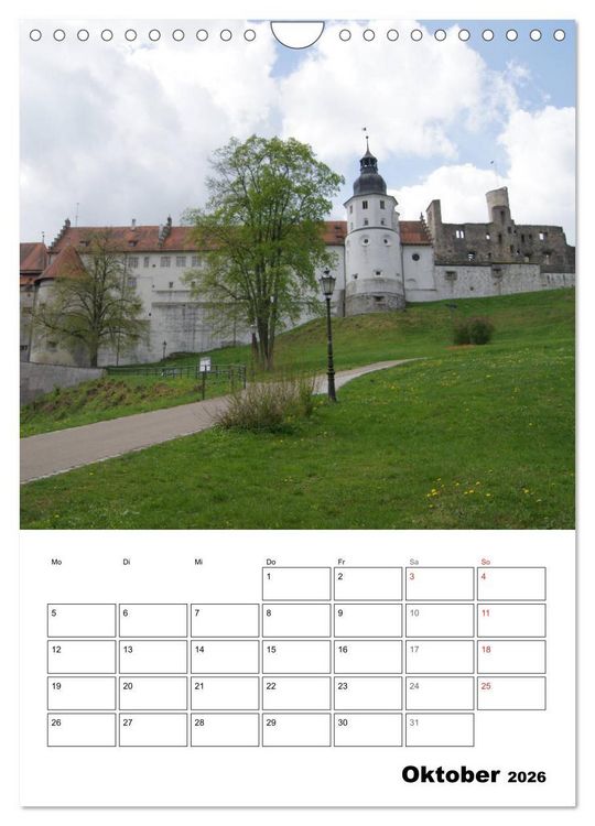 Produktbild: Einzigartiges Heidenheim (Wandkalender 2026 DIN A4 hoch), CALVENDO Monatskalender