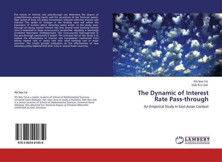 Produktbild: The Dynamic of Interest Rate Pass-through