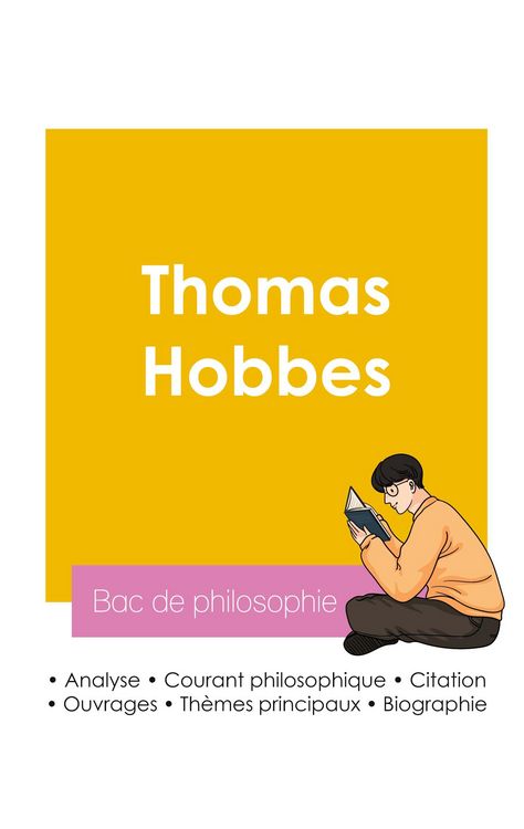 Produktbild: R&eacute;ussir son Bac de philosophie 2026 : Analyse du philosophe Thomas Hobbes