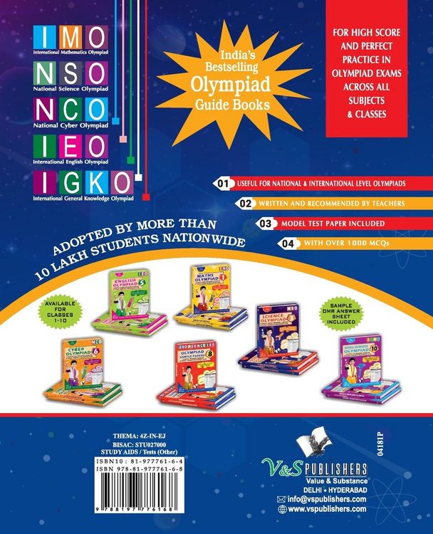 Produktbild: Olympiad Workbook Science Class 1