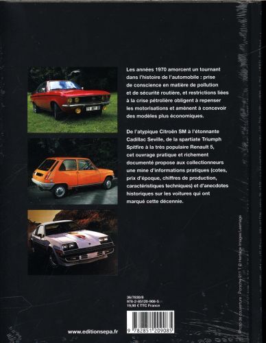 Produktbild: Voitures des ann&eacute;es 1970 de collection
