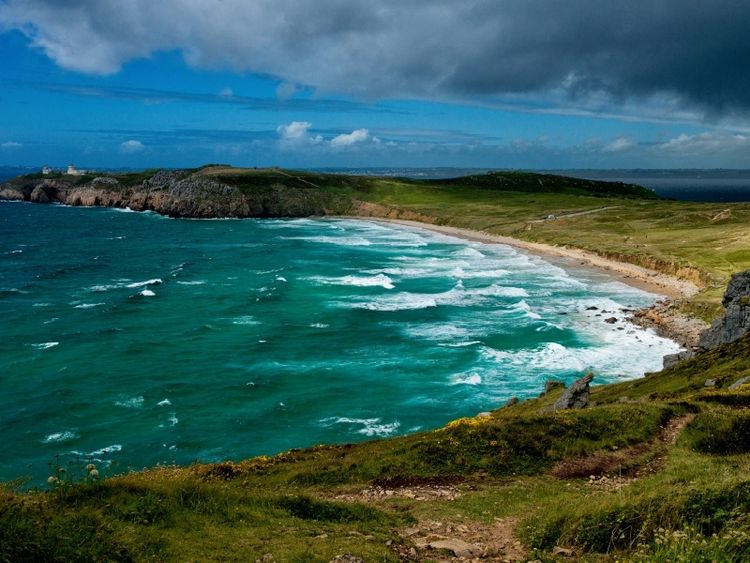Produktbild: CALVENDO Puzzle Am Pointe du Toulinguet | 1000 Teile Lege-Gr&ouml;&szlig;e 64x48cm Foto-Puzzle f&uuml;r gl&uuml;ckliche Stunden