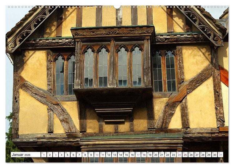 Produktbild: Oxford - die Harry Potter Stadt (hochwertiger Premium Wandkalender 2026 DIN A2 quer), Kunstdruck in Hochglanz