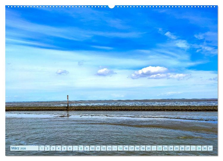 Produktbild: Beach Light Inspiration (Wandkalender 2026 DIN A2 quer), CALVENDO Monatskalender