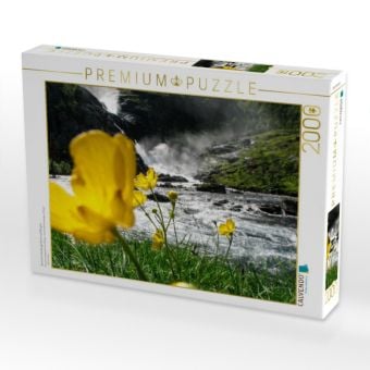 Produktbild: CALVENDO Puzzle Zwischen Hardangerfjord und Bergen | 2000 Teile Lege-Gr&ouml;&szlig;e 90x67cm Foto-Puzzle f&uuml;r gl&uuml;ckliche Stunden
