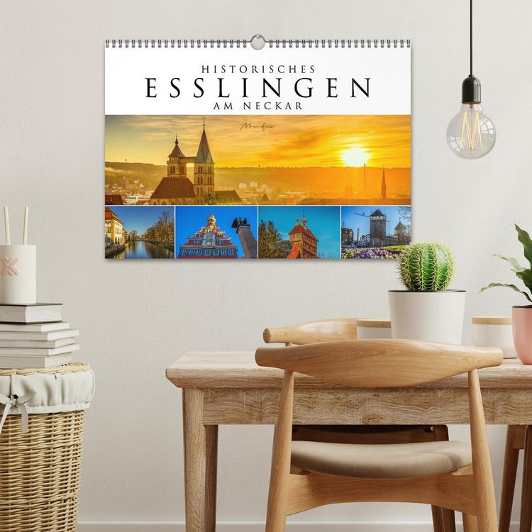 Produktbild: Historisches Esslingen am Neckar 2026 (Wandkalender 2026 DIN A3 quer), CALVENDO Monatskalender