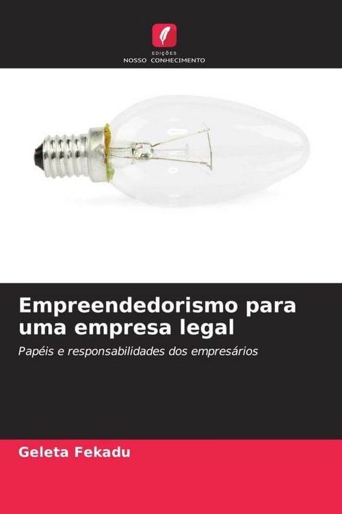 Produktbild: Empreendedorismo para uma empresa legal
