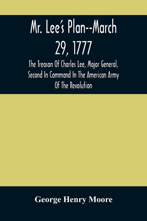 Produktbild: Mr. Lee'S Plan--March 29, 1777