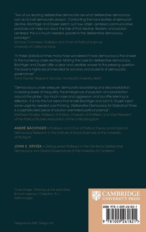 Produktbild: Deliberative Democracy for Diabolical Times