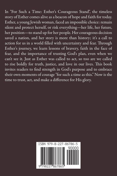 Produktbild: For Such a Time Esther's Courageous Stand
