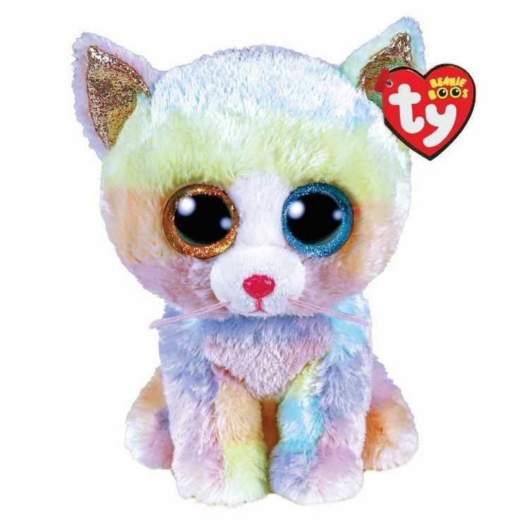 Produktbild: TY Beanie Boo regular 15 cm Heather Cat