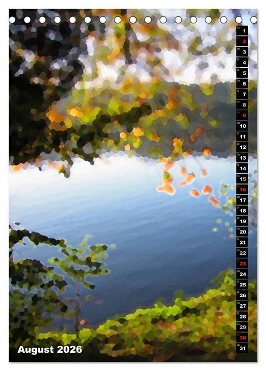Produktbild: Der Baldeneysee in Essen (Tischkalender 2026 DIN A5 hoch), CALVENDO Monatskalender