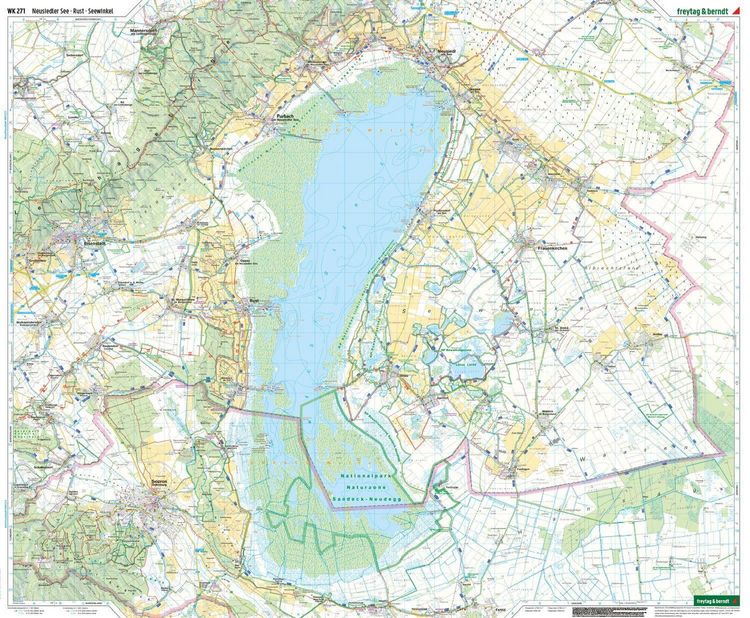 Produktbild: freytag & berndt Wanderkarte Neusiedler See, Eisenstadt - Leithagebirge - Rust - Sopron - Nationalpark Neusiedler See - Seewinke 1:50.000