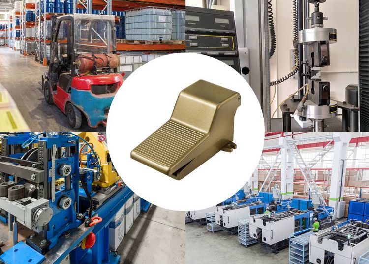 Produktbild: TRU COMPONENTS Mechanischbet&auml;tigtes Pneumatik-Ventil TC-13745856 TC-4F210-08 Geh&auml;usematerial ABS Kunststoff, Stahlblech 1 St.