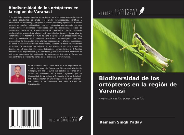 Produktbild: Biodiversidad de los ort&oacute;pteros en la regi&oacute;n de Varanasi