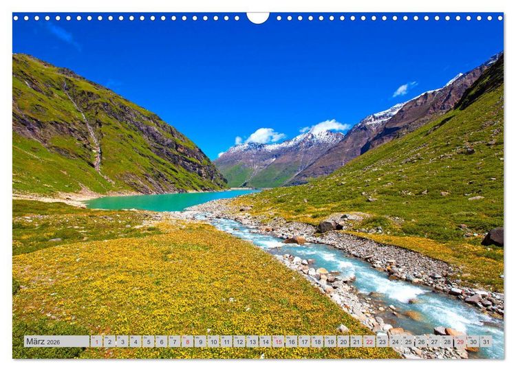Produktbild: Die Hochgebirgs-Stauseen (Wandkalender 2026 DIN A3 quer), CALVENDO Monatskalender