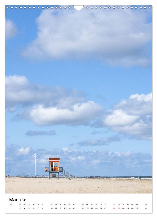 Produktbild: Dein Langeoog - Der besondere Blick (Wandkalender 2026 DIN A3 hoch), CALVENDO Monatskalender