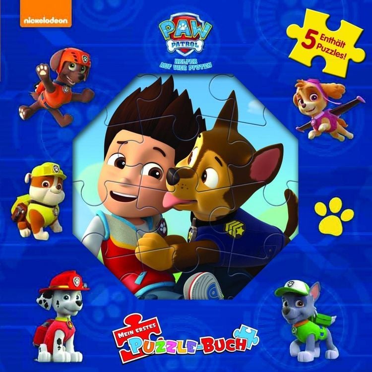 Produktbild: Puzzlebuch Paw Patrol Jungen