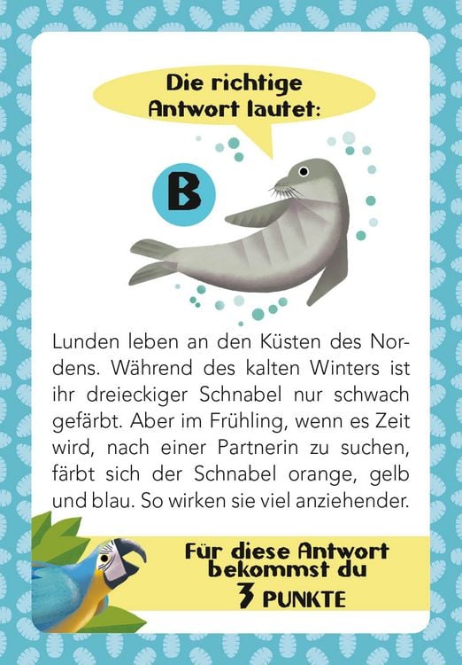 Produktbild: Tier-Quiz. 100 Fragen &uuml;ber Tiere f&uuml;r Quizfans und Tierfans (100 Fragen & Antworten)