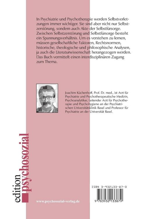 Produktbild: Selbstzerst&ouml;rung und Selbstf&uuml;rsorge