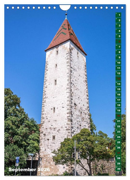 Produktbild: Ravensburg, Stadt der T&uuml;rme (Wandkalender 2026 DIN A4 hoch), CALVENDO Monatskalender