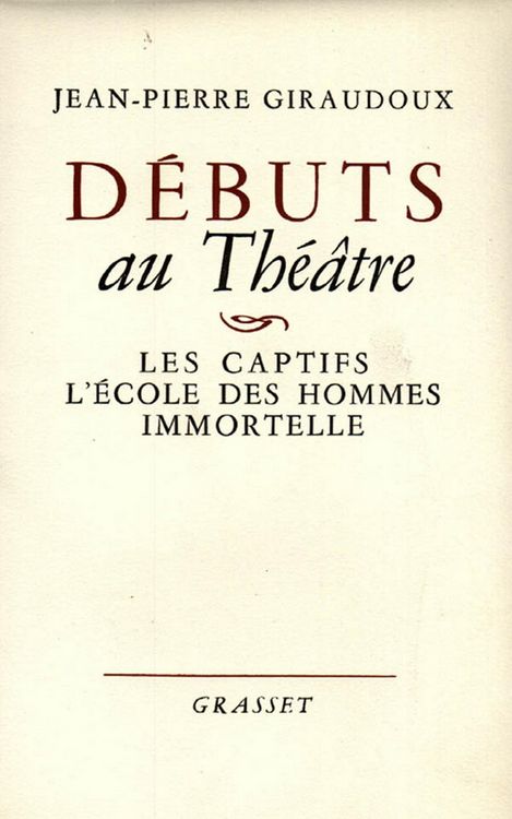 Produktbild: D&eacute;buts au th&eacute;&acirc;tre