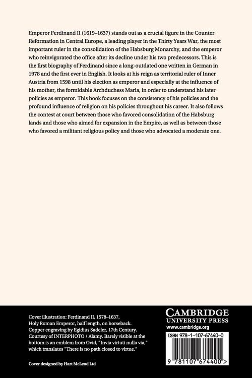 Produktbild: Ferdinand II, Counter-Reformation Emperor, 1578-1637