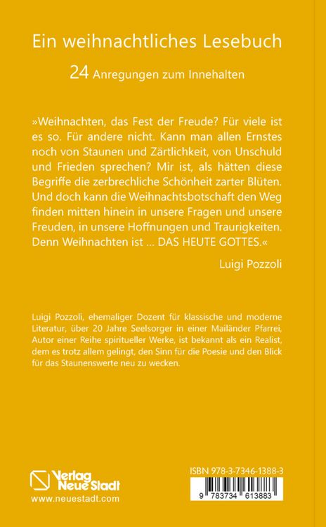 Produktbild: Weihnachten - das Heute Gottes
