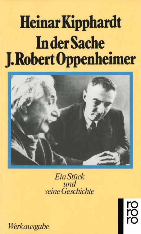 Produktbild: In der Sache J. Robert Oppenheimer