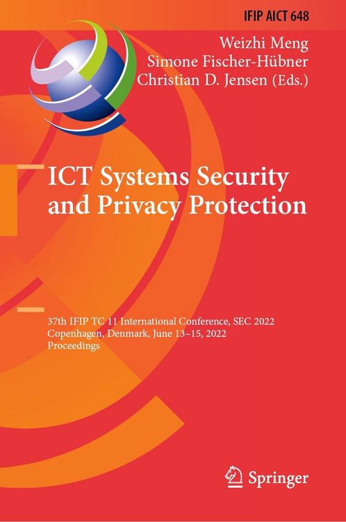 Produktbild: ICT Systems Security and Privacy Protection