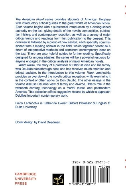 Produktbild: New Essays on White Noise