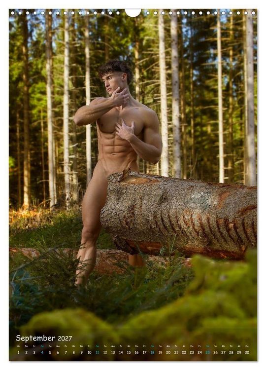 Produktbild: Naturburschen... Premium (Wandkalender 2027 DIN A3 hoch), CALVENDO Monatskalender