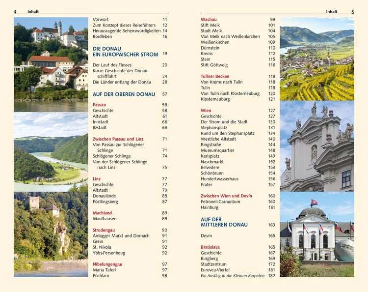 Produktbild: TRESCHER Reiseführer Kreuzfahrten Donau
