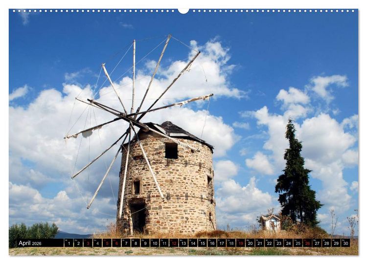 Produktbild: Griechische Inseln (hochwertiger Premium Wandkalender 2026 DIN A2 quer), Kunstdruck in Hochglanz