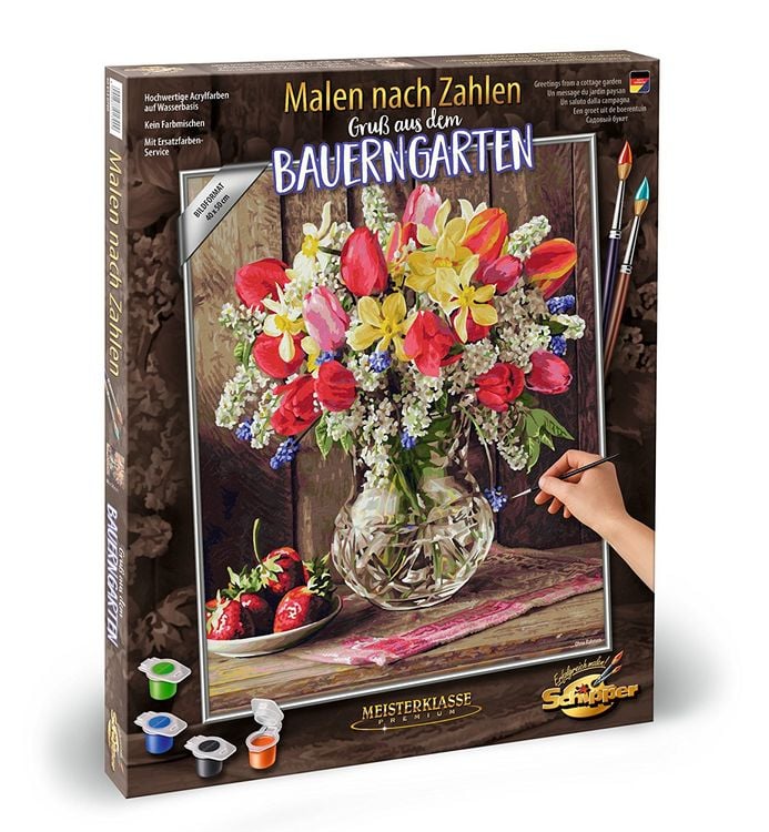 Produktbild: Schipper Malen nach Zahlen - Ein Gru&szlig; aus dem Bauerngarten
